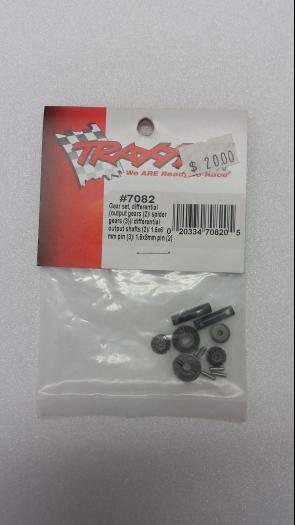 Traxxas #7082 Gear Set with Differential Gears & Shafts for RC Cars