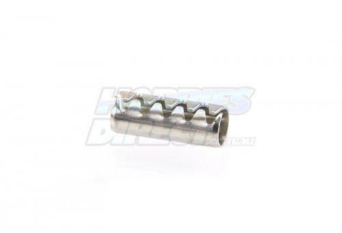 Metal gear component for model kits, precision-engineered with toothed edges