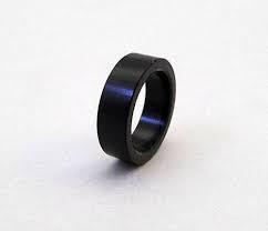 Black rubber O-ring seal for model kits and hobby projects