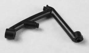 Black plastic model kit parts for hobby assembly, compatible with scale models and collectibles
