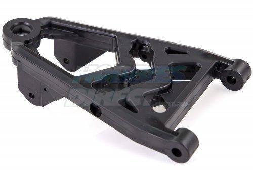 Black RC car suspension arm for model kits and hobbyists