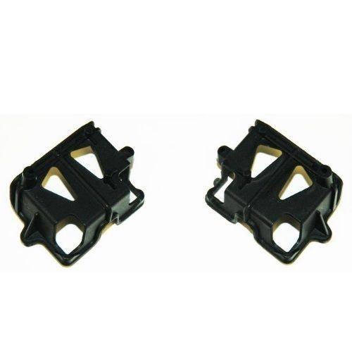 Black plastic model kit parts for scale models and hobby builds