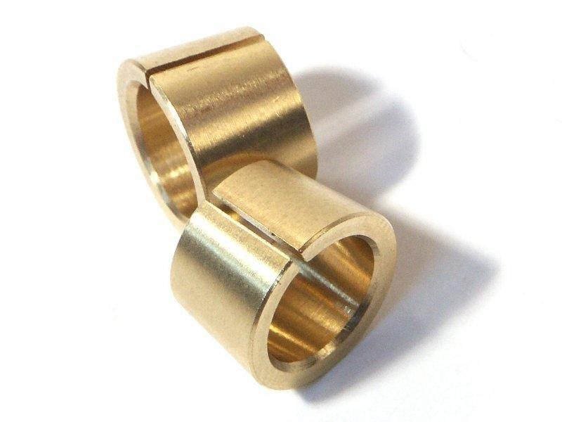 Brass sleeve bearings for model kits and hobby projects, precision-engineered components