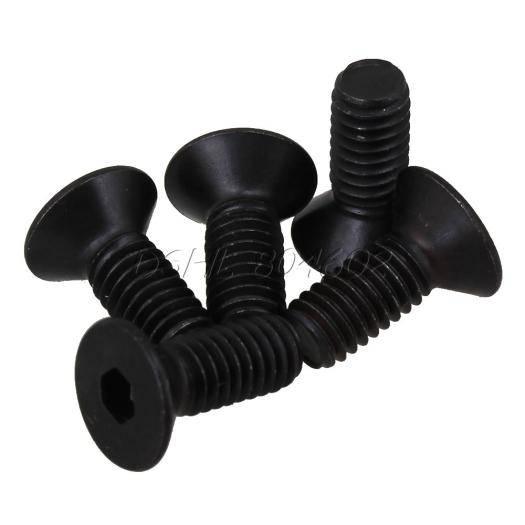 Black hex socket cap screws for model kits and hobby projects