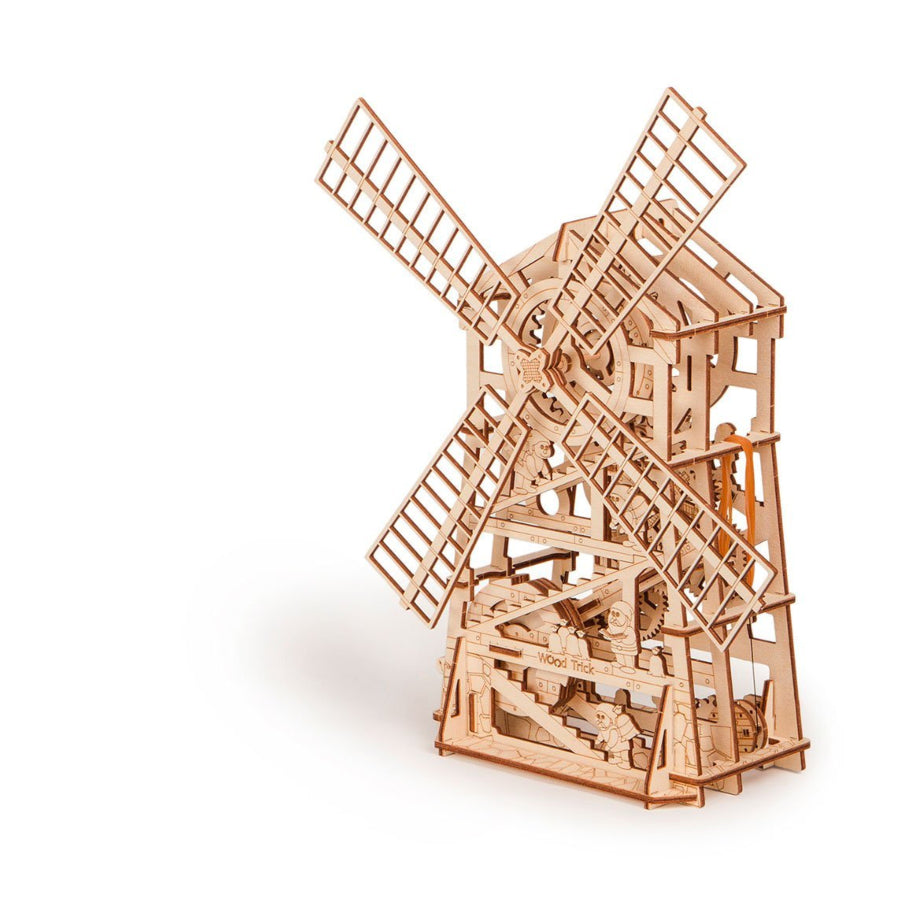 Wood Trick - Windmill Wooden Model Kit - Aussie Hobbies 