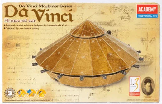 Academy Da Vinci Armoured Car Model Kit