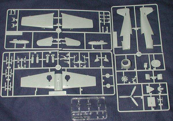 ACADEMY 1/72 F6F-3/5 HELLCAT PLASTIC MODEL KIT - Aussie Hobbies