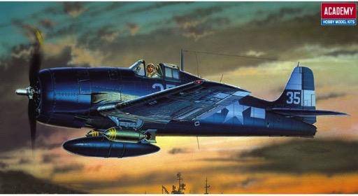 ACADEMY 1/72 F6F-3/5 HELLCAT PLASTIC MODEL KIT - Aussie Hobbies