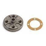 Metal gear and brass washer for model kit assembly, precision hobby parts