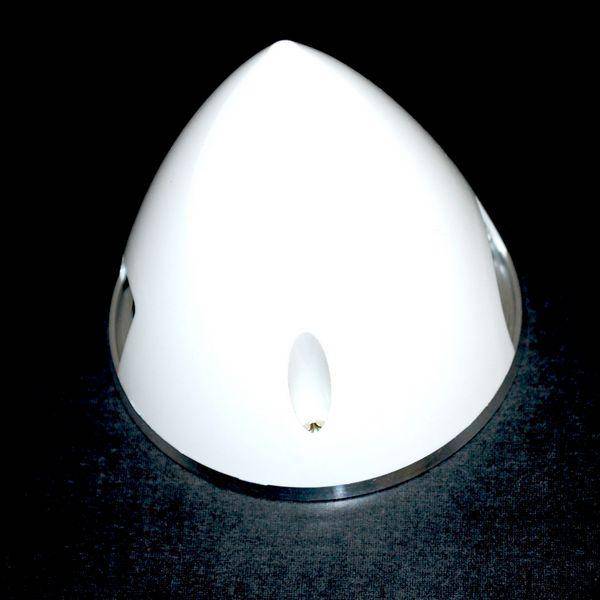 TY1 SPINNER 75MM WHITE TY7575W - Aussie Hobbies