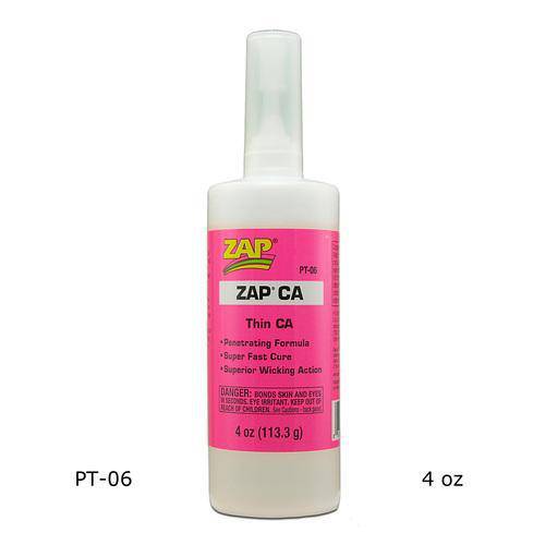 Zap Pt06 Zap-A-Gap Ca 4oz Pink - Aussie Hobbies
