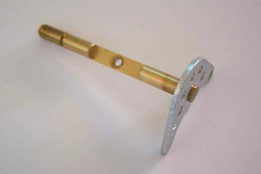 Brass and aluminum model kit hardware part for scale models and hobby builds