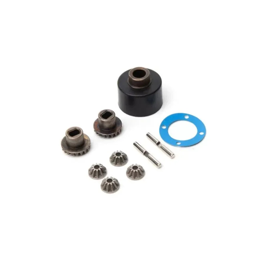 Axial RBX10 Ryft differential gears and housing set for RC rock racer drivetrain upgrade or replacement