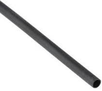 Black plastic model kit tubing for scale modeling and hobby projects