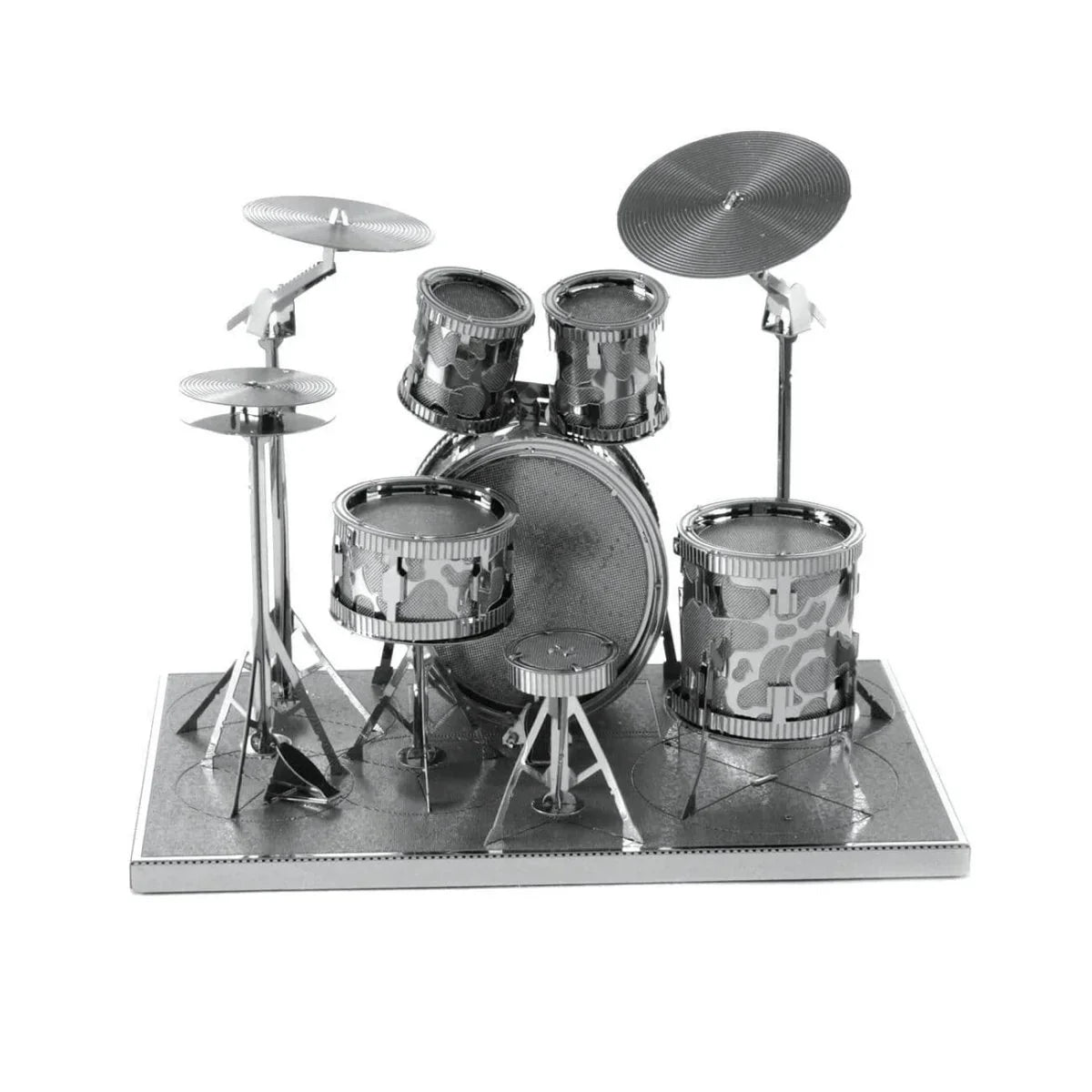 Metal Earth Drum Set 3D Steel Model Kit - image 5