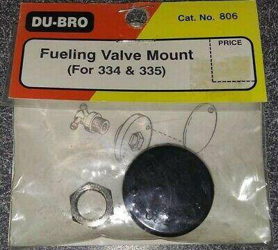 DU-BRO FUELING VALVE MOUNT (For 334 & 335) - Aussie Hobbies 