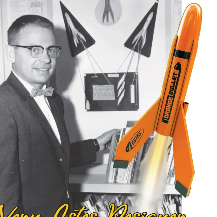 Estes Orange Bullet Intermediate Rocket Kit - image 4