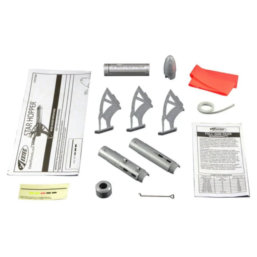 Estes Star Hopper Beginner Model Rocket Kit - image 5