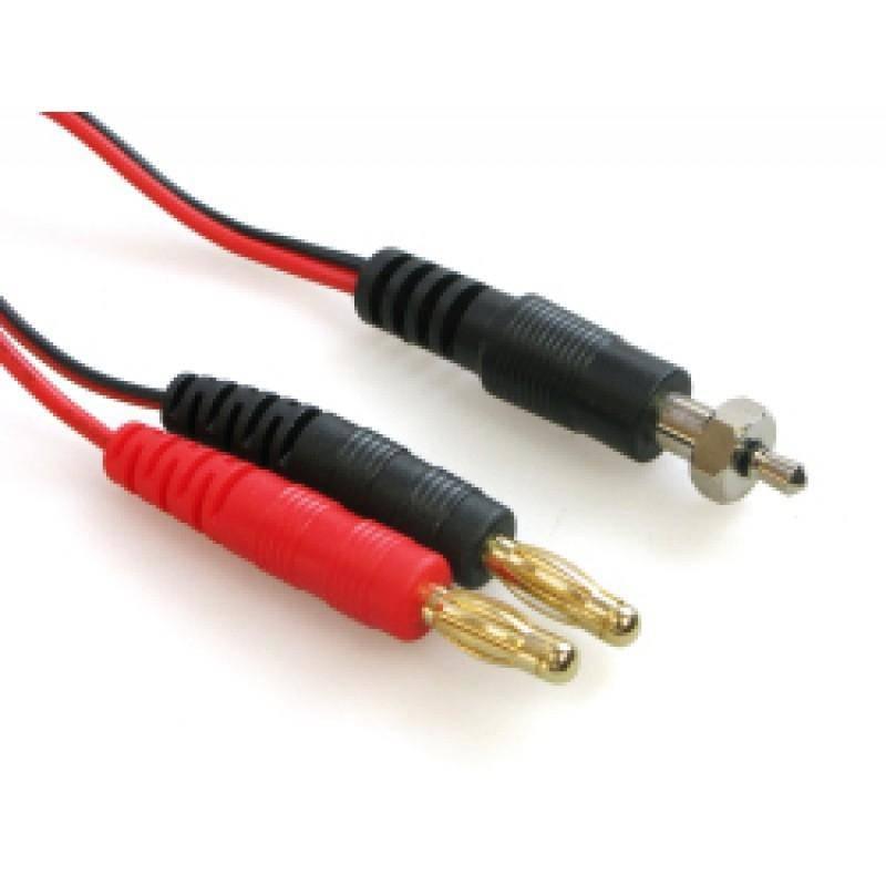 Red and black audio cable with gold-plated RCA connectors for stereo sound setup
