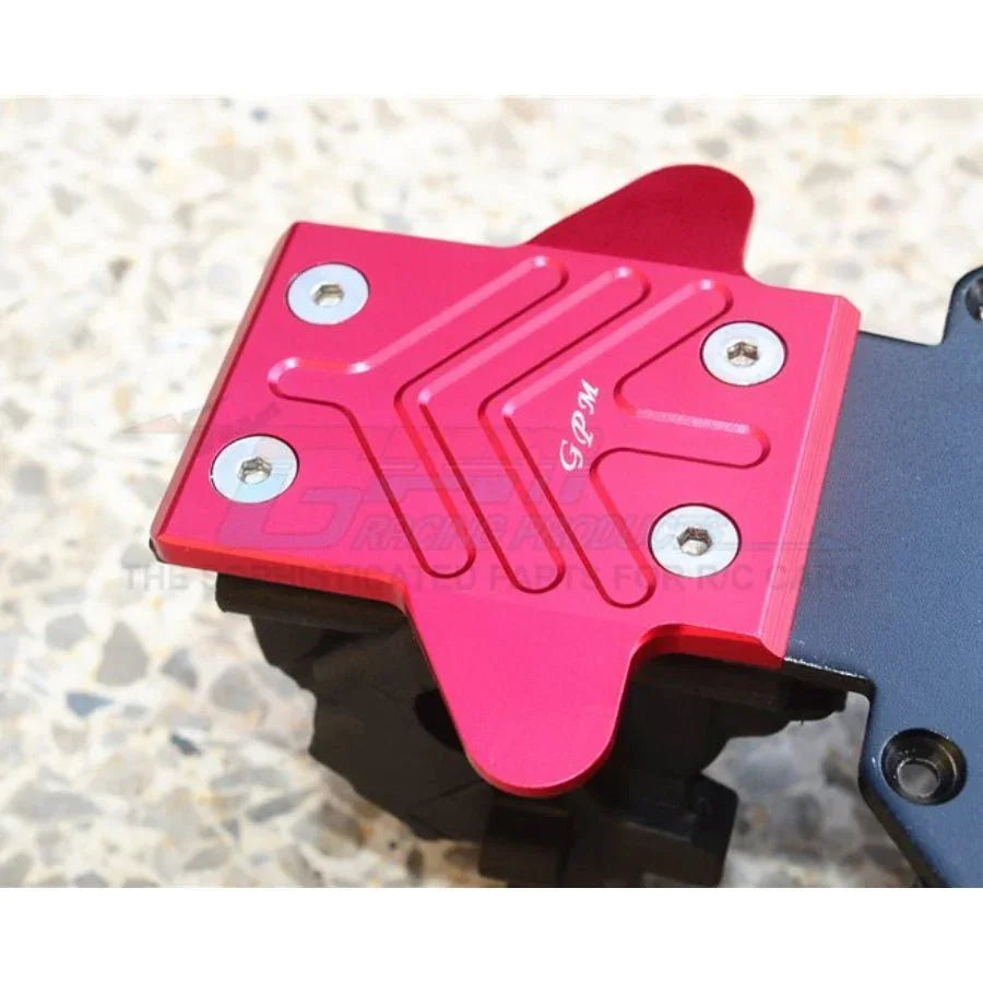 GPM Red Aluminium ARRMA Senton Front Skid Plate w/ Hardware - image 2