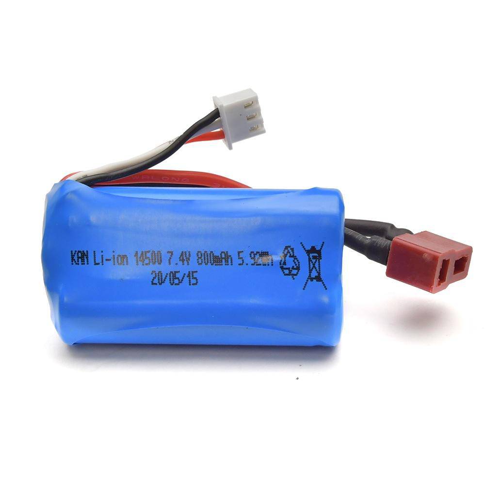 BlackZon BZ540037 Slayer Battery Pack (Li-ion 7.4V, 800mAH) with Dean Plug - Aussie Hobbies