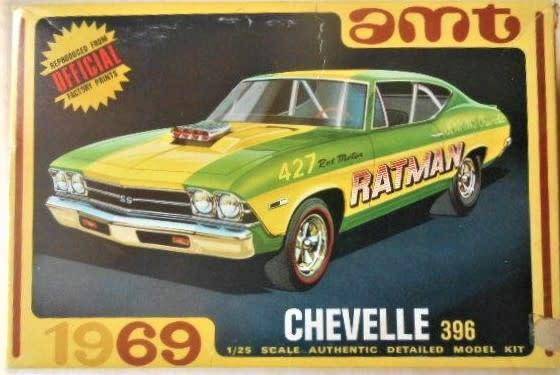 AMT- 1969 Chevy Chevelle Hardtop 1/25 - Aussie Hobbies