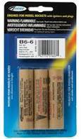 Estes - B6-6 18mm Standard Engine - Aussie Hobbies