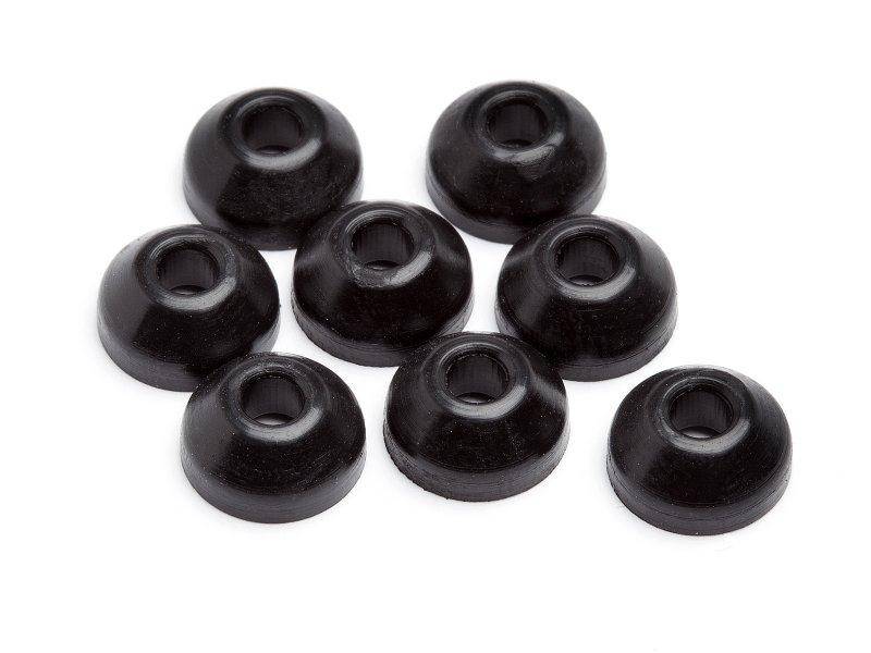 106716 RUBBER BUMP STOP 3X8.5X4MM 8PCS - Aussie Hobbies
