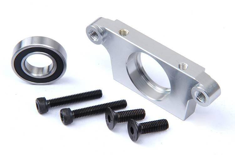 95125 CNC BRAKE AXLE CARRIER SILVER - Aussie Hobbies