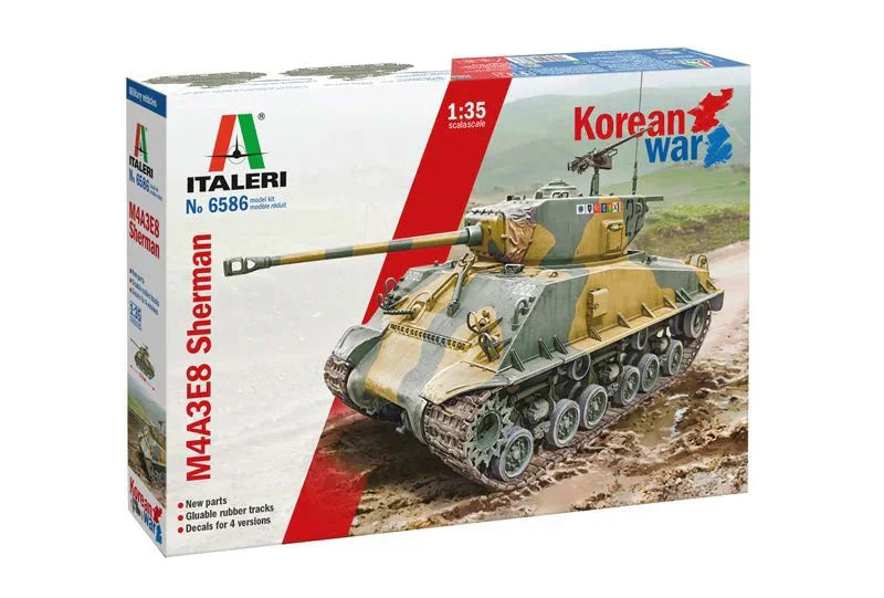 Italeri - M4A3E8 Sherman Korean War 1:35