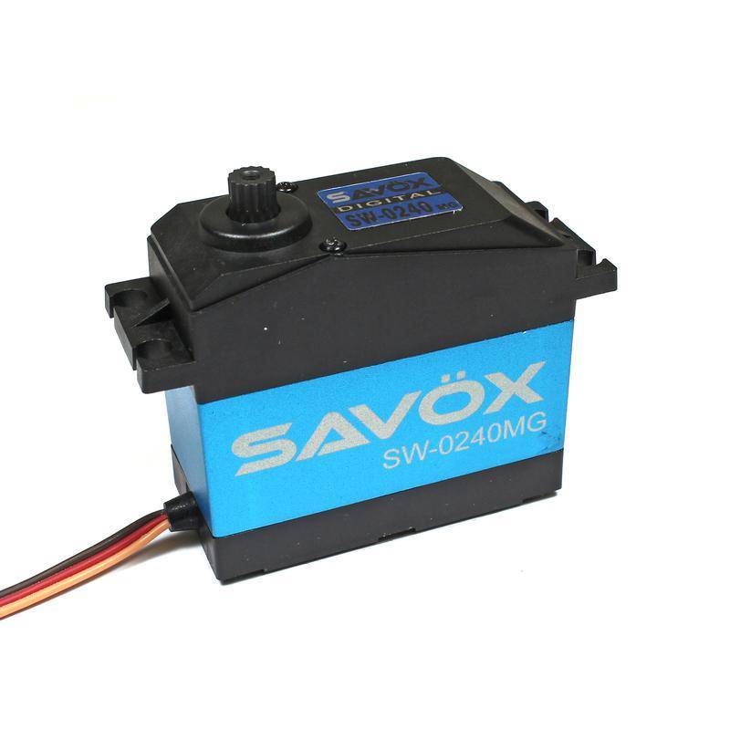 SAVOX SW0240MG 1/5 WATERPROOF SERVO 35KG - Aussie Hobbies 