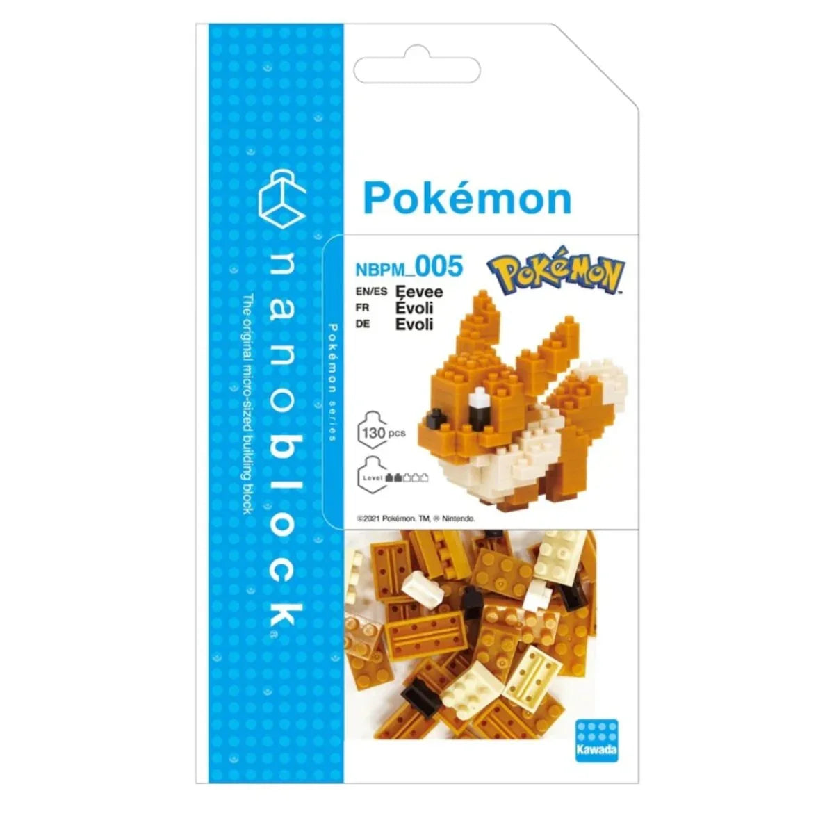 Nanoblock Pokémon Eevee – Mini Building Block Model Kit - image 2