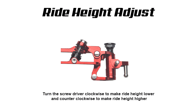 Nexx Racing V-Line Front Suspension System (ORANGE) - Aussie Hobbies