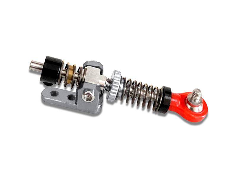 NX-134 Nexx Racing Dual-Spring Precision Bearing Center Shock (SILVER) - Aussie Hobbies 