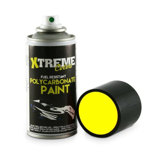 Xtreme Polycarbonate RC Paint - PS Fluro Yellow 150ml