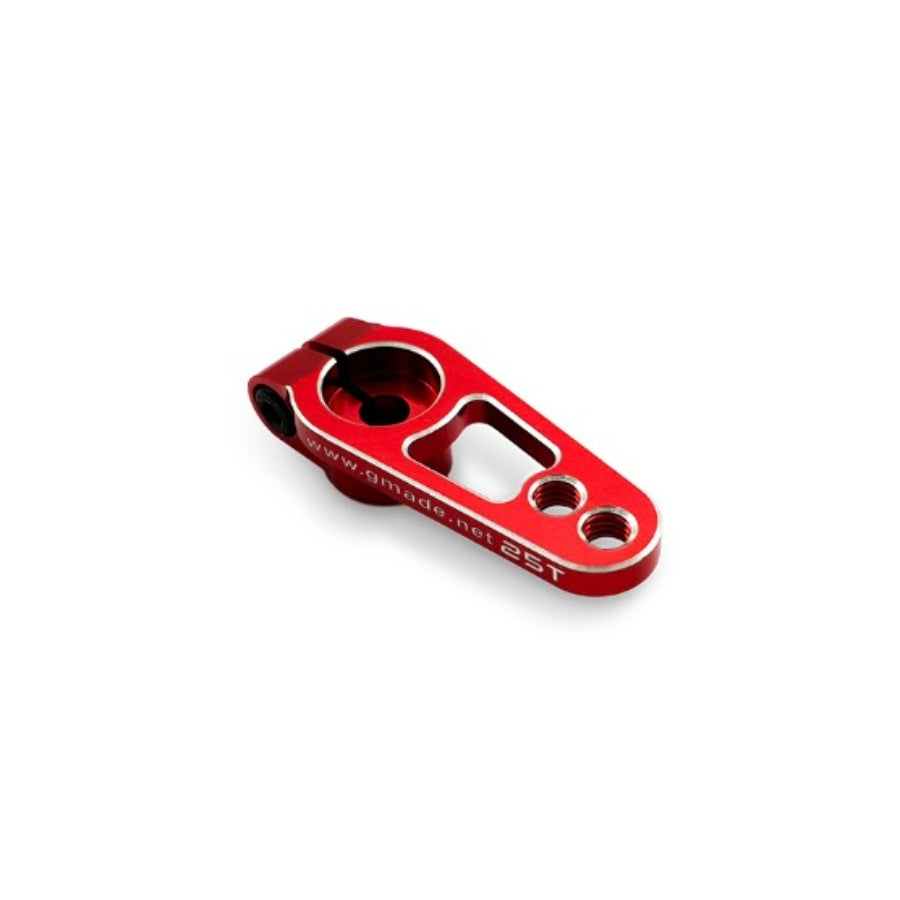 GMADE Aluminium Clamping Servo Arm Red 25T