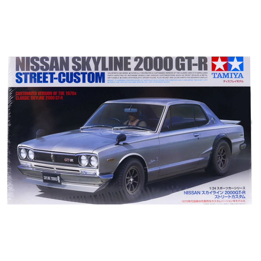 Tamiya 1:24 Nissan Skyline 2000 GT-R Street Custom