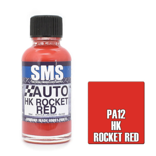 SMS Auto Colour HK Rocket Red