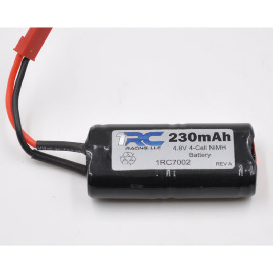 1RC NiMh Battery, 4 Cell NiMh, 230mAH, 1/18 Midget