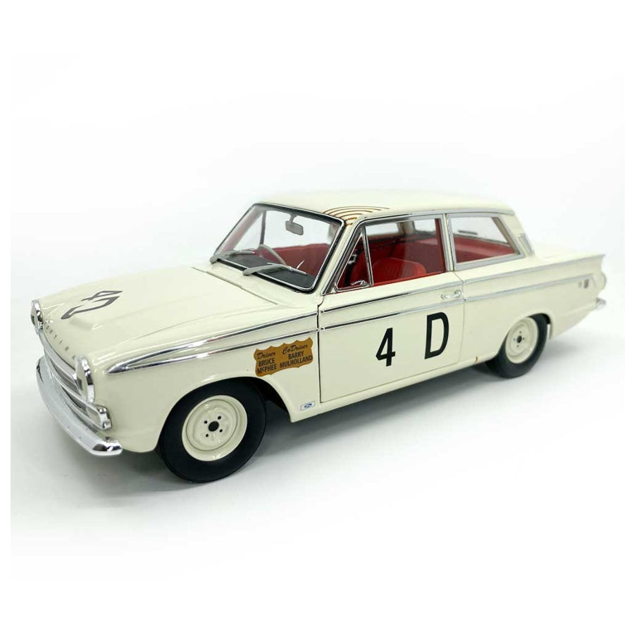 Classic Carlectables 1:18 Ford Cortina Race 2ND Position 1965 Diecast