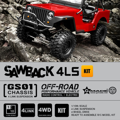 GMADE GS01 Sawback 4LS KIT Crawler