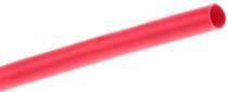 Red heat shrink tubing for model kits and electronics projects