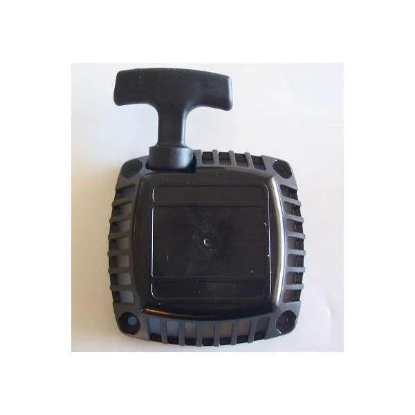 Black plastic model kit part with T-handle and vented sides for hobby assembly
