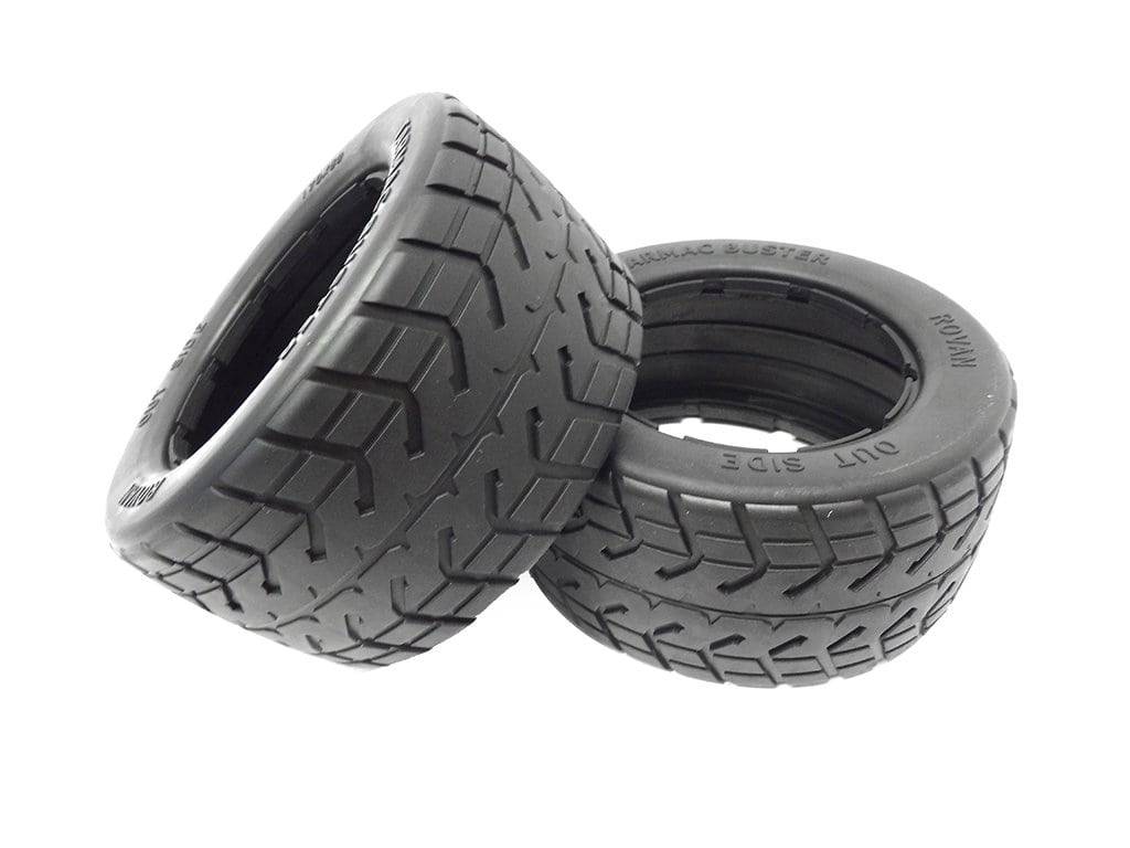 Rovan 95272 Baja F5 Race Car Road Racing HD Rear Tyres - Aussie Hobbies