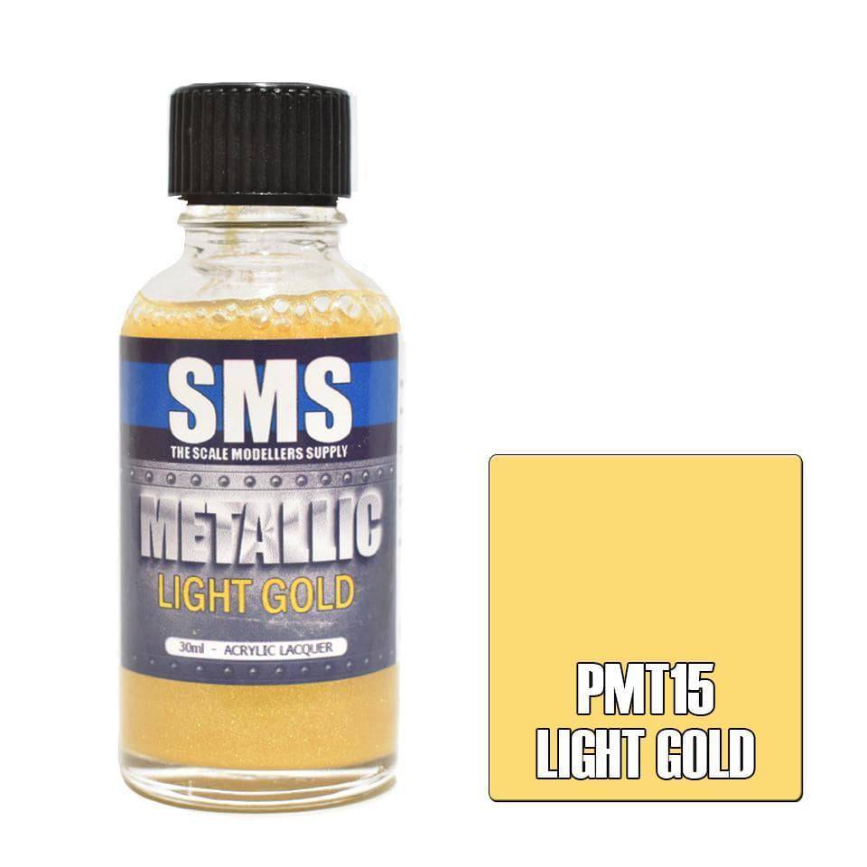 Metallic LIGHT GOLD 30ml - Aussie Hobbies