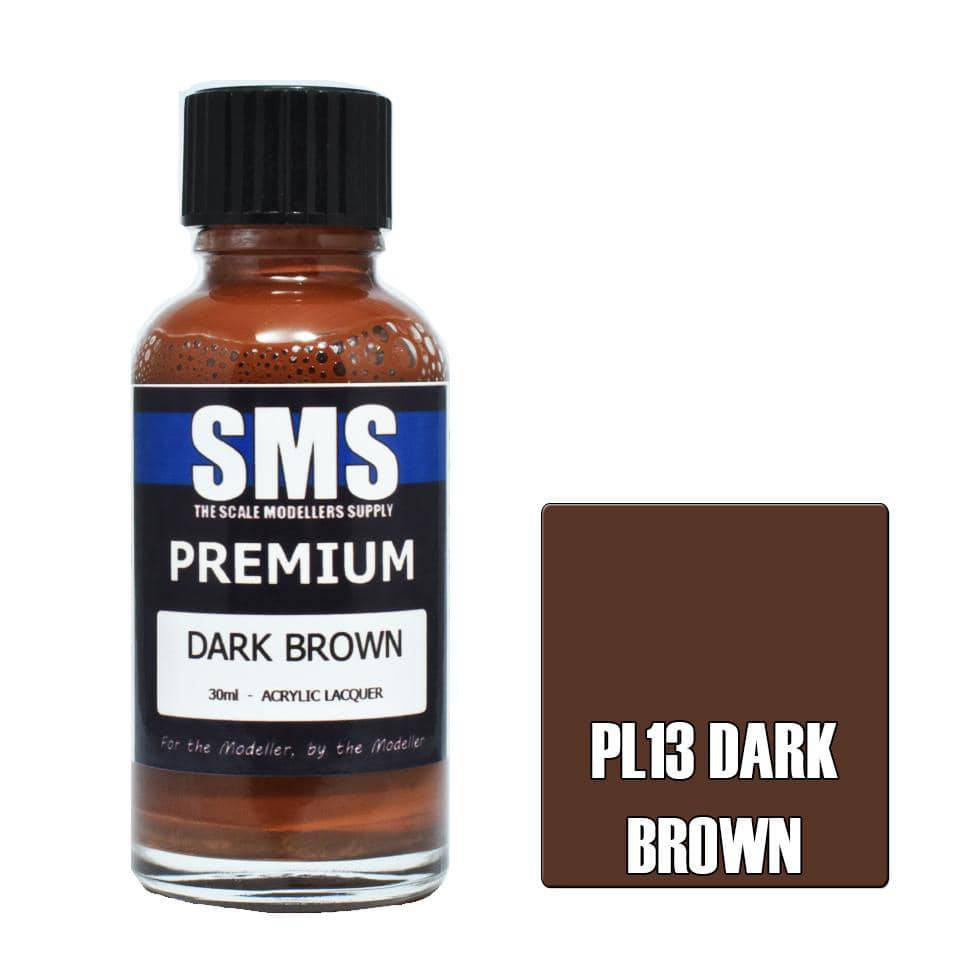 Premium DARK BROWN 30ml - Aussie Hobbies