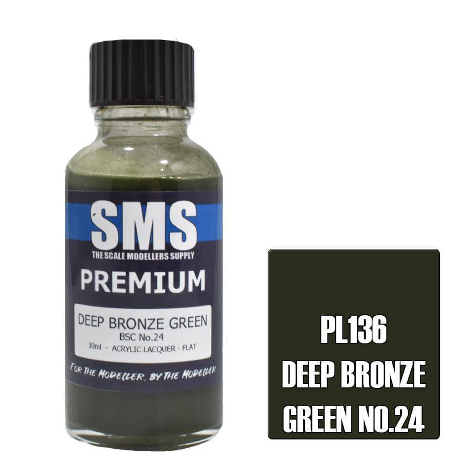 Premium DEEP BRONZE GREEN BSC No.24 30ml - Aussie Hobbies