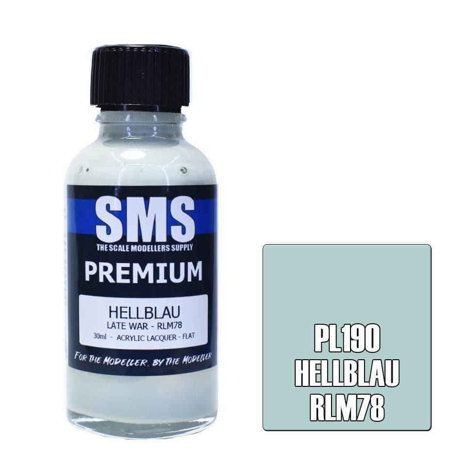 Premium HELLBLAU RLM78 LATE WAR 30ml - Aussie Hobbies