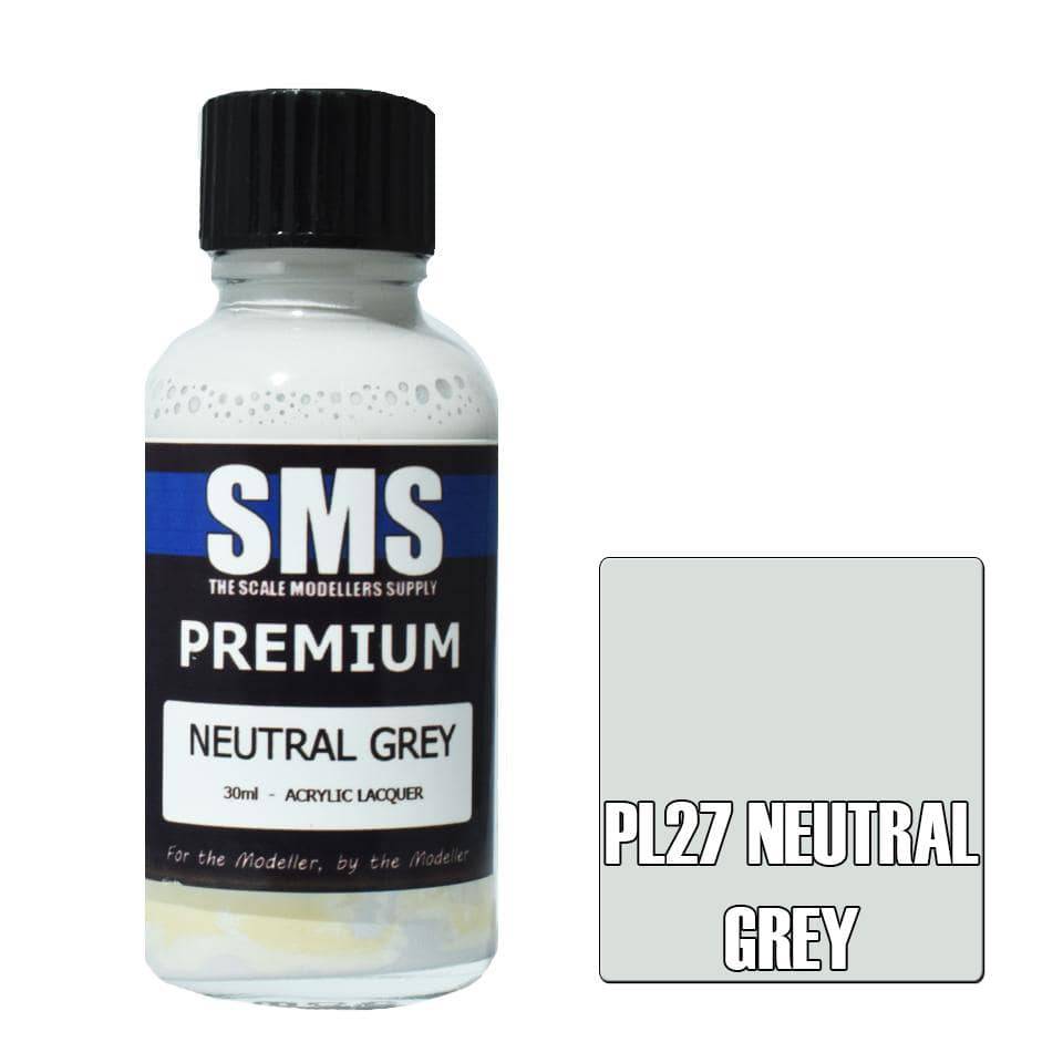 Premium NEUTRAL GREY 30ml - Aussie Hobbies