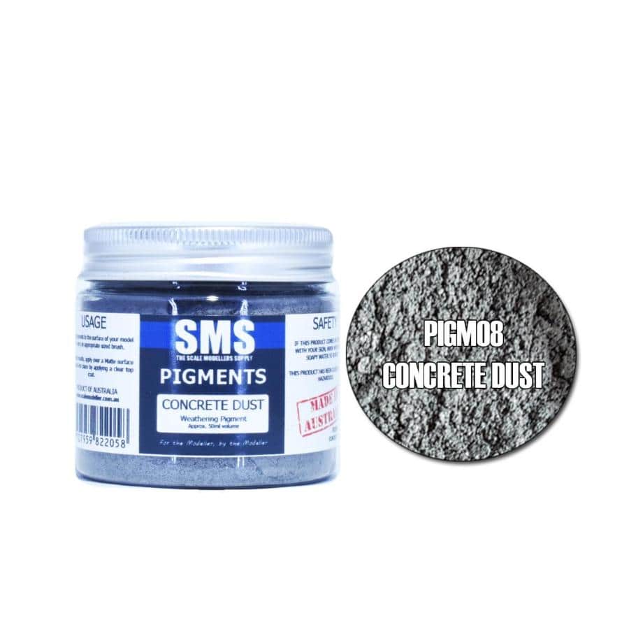Weathering Pigment - CONCRETE DUST - Aussie Hobbies